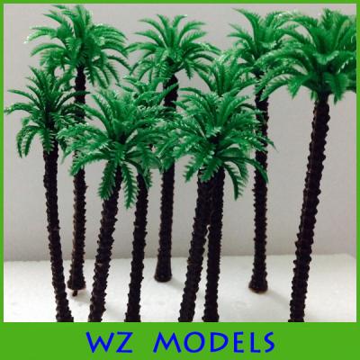 China 150mm high scale model plastic Palm trees for Architecture Models for sale