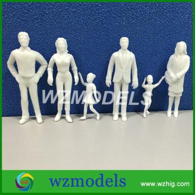 Китай 2017 new 1:25  7cm high Architectural Scale Model Figure White Figure Passenger figure for Model Train Layout продается