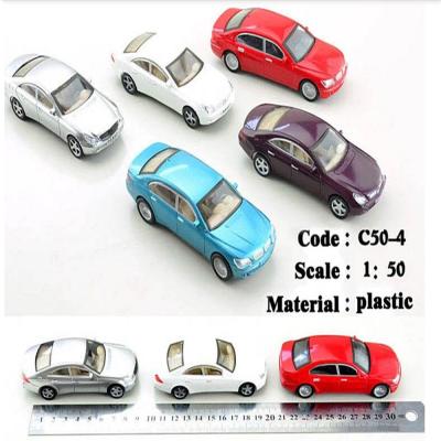 China 1:75 scale ABS plastic model painted car toy for architectural miniature kits for sale