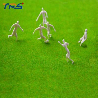 Китай 1:50 new model white building sport figures 36mm architecture model kits palying football продается