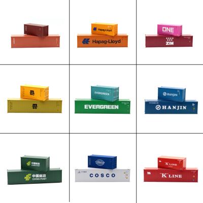 China Model Railway HO Scale 1:87 train SHIPPING container for railroad landscape scenery layout for sale