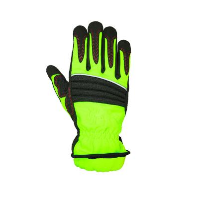 China Fire Fighting Aramid Fiber Safety Gloves For Fire Fighting And Rescue Hand Anti-Cut, Shock Absorbing, Fingertip Reinforced, Non-slip Gloves for sale