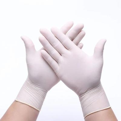 China Household Cleaning Disposable Powder Free Unsterilized Latex Gloves Can Be Individually Packed for sale