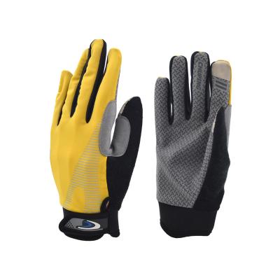 China Full Finger Material Motorcycle Stretch Fabric Touch Screen Outdoor Exercise Gym Cycling Other Sports Racing Gloves for sale