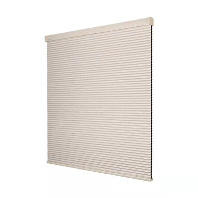 China Modern Honeycomb No Hole Swing Curtain No Rope Lift Honeycomb Organ Curtain Bedroom Study Blackout Heat Insulation Curtain BYC-08 for sale