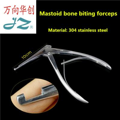 China JZ Ophthalmology Otolaryngology Surgical Instrument Small Otolaryngology Medical Mastoid Bone Forceps External Ear Bone Mastoid Scissors Sharp for sale