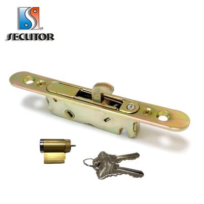 China Hookbolt For Narrow Stile Sliding Aluminum Or Timber Patio Door Producing Good Quality Round Face Sliding Door Mortise Lock Hook Lock for sale