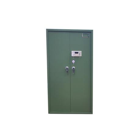 China Mordern Steel Gun Locker Cabinet Army Green Electronic Gun Cabinet Security for sale