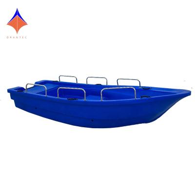 China Stable Strong Light High Speed ​​/ Unsinkable CE Certificate Customize Color 4.3m Polyethylene Fishing Boat Made In China For Sale For 12 Persons for sale