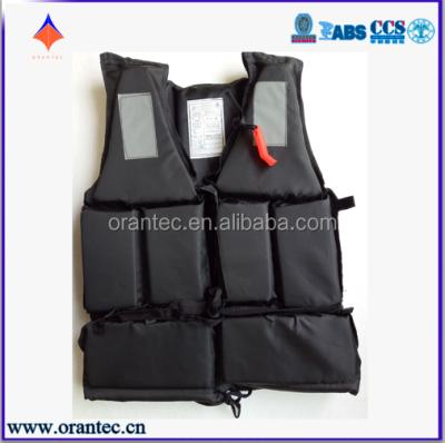 China Customized Logo Black Cheap Price Floating Custom Made Neoprene Life Vest Life Jacket Vest for sale