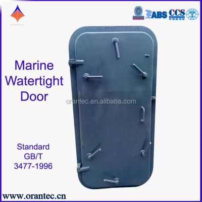 China Marine Steel Marine Watertight Fireproof Self-Closing Steel Door with Six Handles for sale