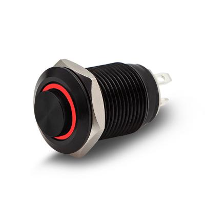 China High Quality Modern Zn-Al Alloy Mini Momentary Waterproof Push Button Switch for sale