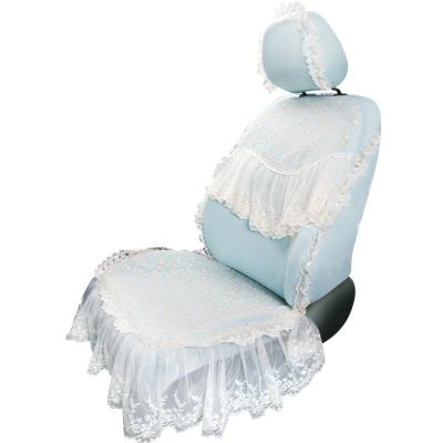 China Popular New Products Eco - Friendly Lace Up Car Seat Cover Embroider Car Seat Cover for sale