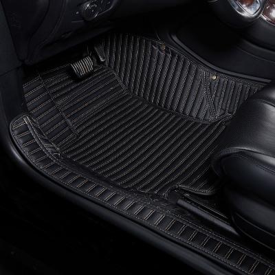 China Leather Universal Easy Cleaned Luxury Original 5d Customized Diamond Designer Custom Car Mats for sale