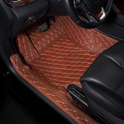 China 5d Car Floor Mats Luxury Russia Customized 3d 5D 7D Easy Cleaned PVC Car Floor Mat for sale