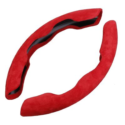 China 2022 New Hot Selling Popular Universal Fitting Designer Steering Wheel Covers Suede Perfectly for sale