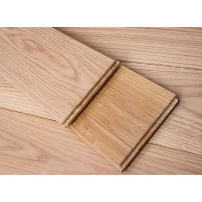 China Premier Natural White Ash Hardwood Flooring for sale