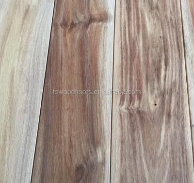 China Modern Natural Unfinished Short Sheet Acacia Hardwood Flooring for sale