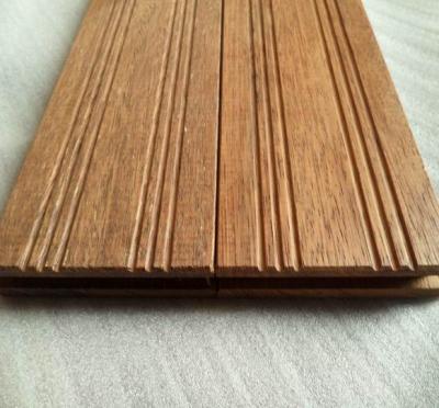 China 1800mm Long Plank Modern Unfinished Merbau Tropical Hardwood Flooring for sale