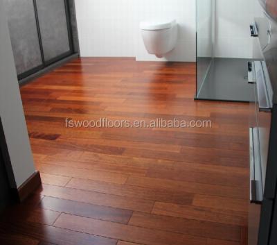 China Modern prefinished merbau parquet Matt wood flooring for sale