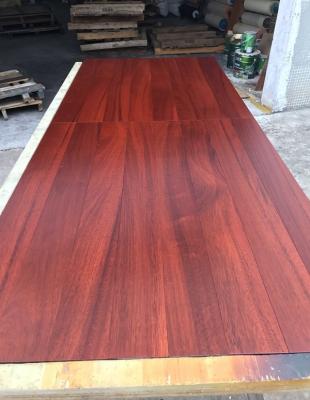 China Contemporary Reddish Indonesian Merbau Hardwood Flooring for sale