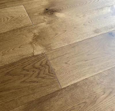 China Modern Natural European Oak Engineered Timber Flooring for sale