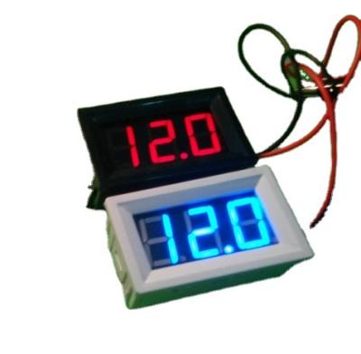 China Digital Minute AC Panel Meter Voltmeter 220V 500V YUANDE02 for sale