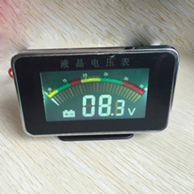 China Gauge Voltage Wholesales LCD Display DC9-36V Voltage Meter For Motorcycle for sale