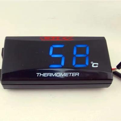 China Industrial Temperature Motorcycle Water Temperature Meter Digital LED Engine Gauge Thermometer For BWS GTR for sale