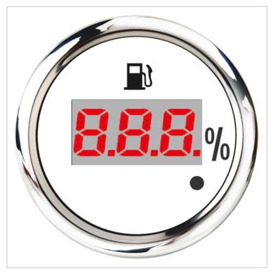 China Excellent Design Engine Oil Level Gauge 52mm Digital Display Waterproof Diesel Oil Tank Level Gauge For Car And Truck Oil Pressure Gauge for sale