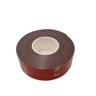 China 1mm 2mm 3mm Super High Bonding Heat Resistant Waterproof Acrylic Double Sided Tape for sale