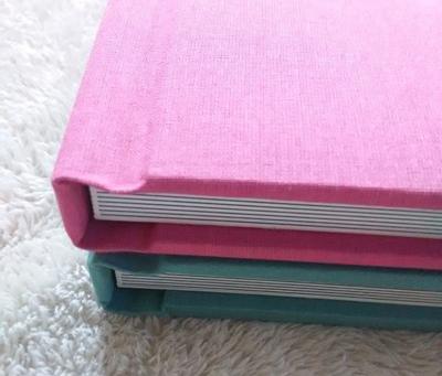 China Professional Kids Flush Mount Photo Album 11x11 Cloth Flat Spine Covered for sale