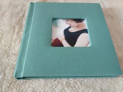 China Wonderful 12 x 18 Girl / Pet Flush Mount Photo Album Scratch Resistant Inner Page for sale