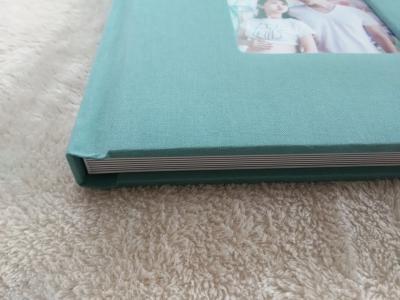 China Leather Fabric Cover Photo Albums For Women 12 x 12  Glossy Lamination for sale