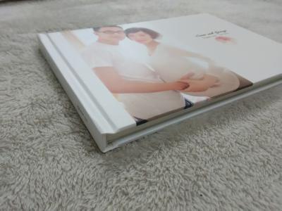 China Personal 12x8 Hardcover Photo Album , Pregnancy Flush Mount Wedding Books for sale