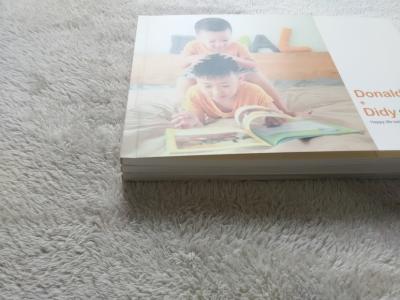 China Creative 10x14 Inch Honeymoon Photo Album CMYK With Postcards for sale