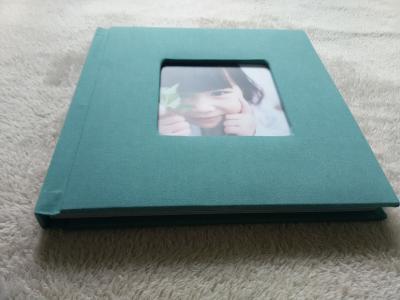 China Unique Artwork Women Photo Book Flush Mounted 11 x 11 Fabric for sale