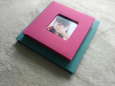 China 10x12 Baby Fabric Covered Photo Album , Personal Family Photo Albums for sale