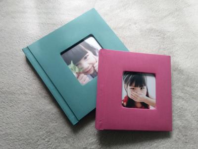 China Stylish Vintage Fabric Kid Photo Album 10x10 RGB With Cut - Off for sale