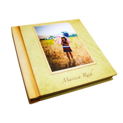 China Leather Professional Flush Mount Photo Album , 14 x 11 Pregnancy Photo Book for sale