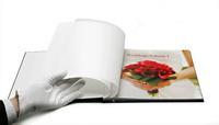 China Professionele Verticale 8 X12 Gepersonaliseerde Fotoalbums voor Restaurantmenu Te koop