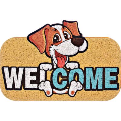 China Washable Home Door Dirt Rug Foot Mat Heavy Duty Door Mats Door Mats for sale