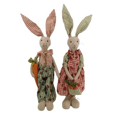 China FestiveGifts New Arrival Hot Sales Easter Decoration Supplies Polyester Spring And Summer Toys Dolls 68cm Soft Tall Rabbit Bunny for sale