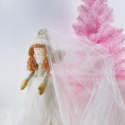 China 2022 POLYESTER NEWCOMER CHRISTMAS ANGEL DECORATION POSITION ANGEL for sale