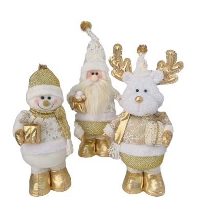 China Christmas Decro CHRISTMAS DECORATION SANTA SNOWMAN DEER STANDING DECORATION for sale