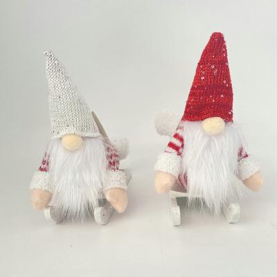 China CHRISTMAS DECORATION GNOME CHRISTMAS DECORATION GNOME ON SLEIGH for sale