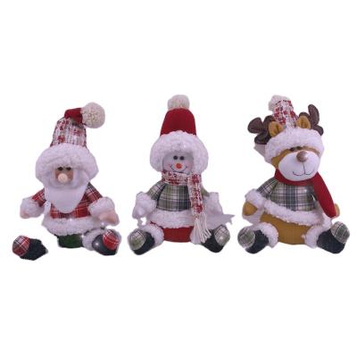 China Christamas decoration NEWCOMER CHRISTMAS DECORATION 2022 SITTING SANTA/SNOWMAN/DEER DECORATION for sale