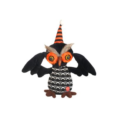 China All NEW Saints Day HALLOWEEN DESIGN, HALLOWEEN SINGING AND COVERING FACE OWL, ELECTRIC HALLOWEEN PRODUCT for sale