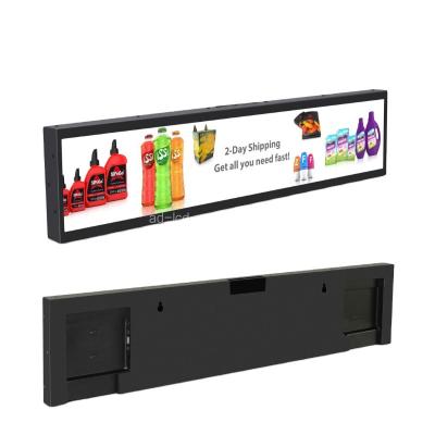 China Custom Ultra Wide Stretched Bar Advertising Displays Digital Advertising Screen ZX-T191 for sale