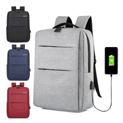 China With Cheap Customized USB 4 Compartments Waterproof Lightweight Men Laptop Backpacks Other Backpacks With USB Port for sale